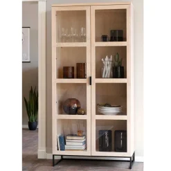 Vitrinenschrank|Stauraumvitrinen*Pharao24 Wohnzimmer Vitrinenschrank Ianca