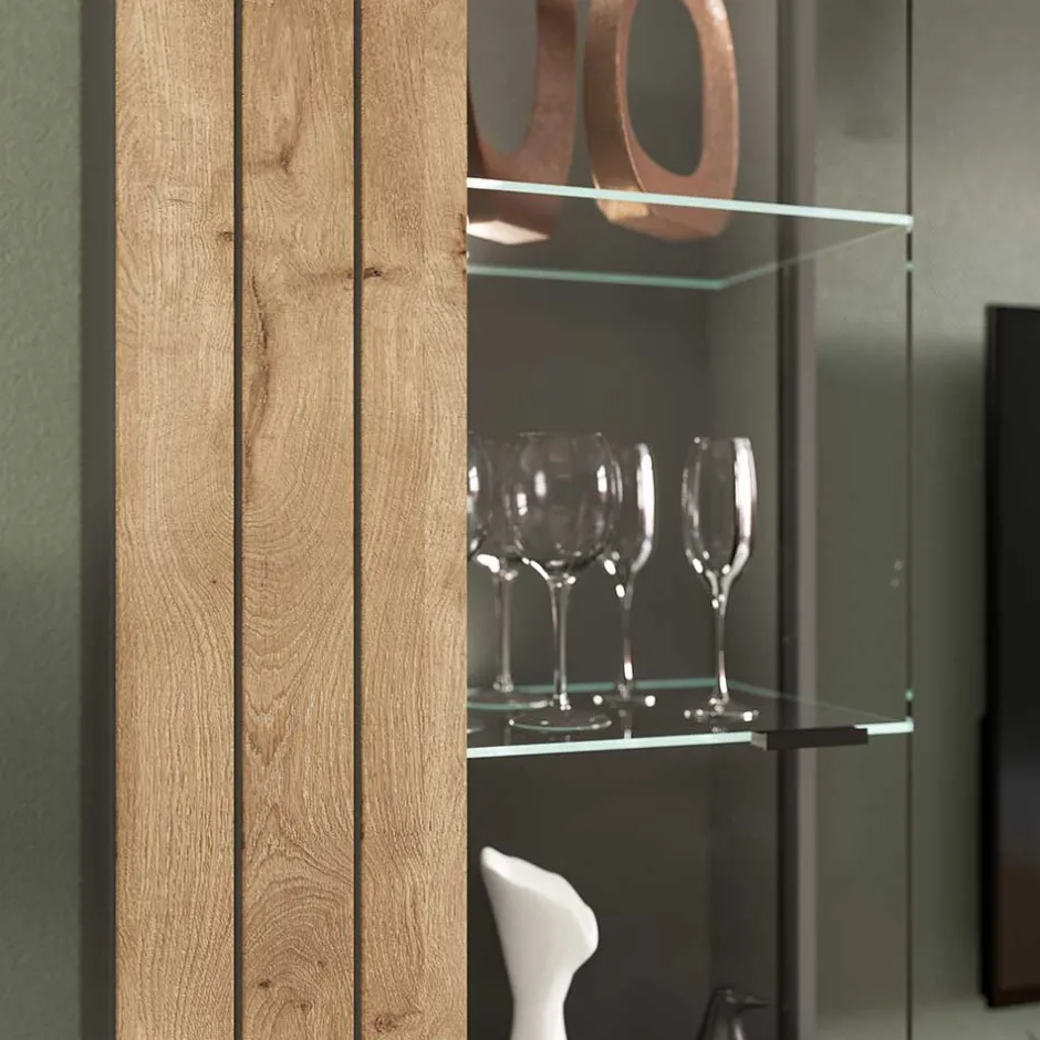 Pharao24 Wohnzimmer Vitrinenschrank Contreros> Vitrinenschrank|Stauraumvitrinen