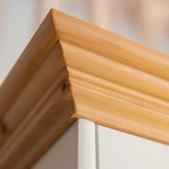 Massivholzmöbel|Wohnzimmerschrank*Pharao24 Wohnzimmer Vitrinenschrank Renero