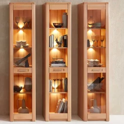 Vitrinenschrank|Wohnzimmervitrinen*Pharao24 Wohnzimmer Vitrinenschrank Dressed