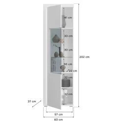 Vitrinenschrank|Wohnzimmervitrinen*Pharao24 Wohnzimmer Vitrinenschrank Countrys
