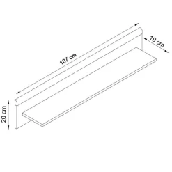 Wohnwand 300 Cm|Massivholz Wohnwände*Pharao24 Wohnzimmer Wohnwand Levanca