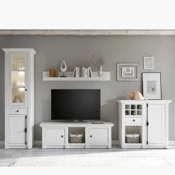 Wohnwand 300 Cm*Pharao24 Wohnzimmer Wohnwand Pantina