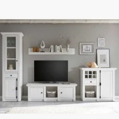 Wohnwand 300 Cm*Pharao24 Wohnzimmer Wohnwand Pantina