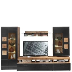 Pharao24 Wohnzimmeranbauwand Beldar> Moderne Wohnwände|Wohnwand 350 Cm