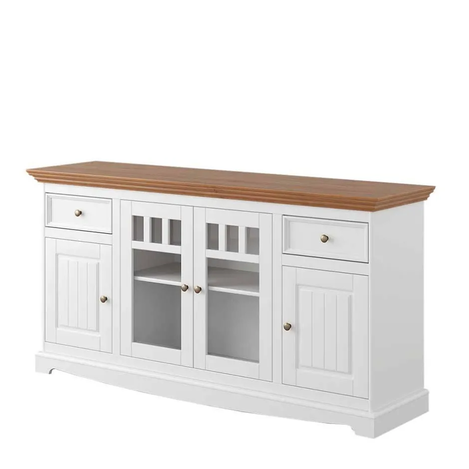 Pharao24 Wohnzimmerkommode Corao> Massivholzmöbel|Küchenkommode