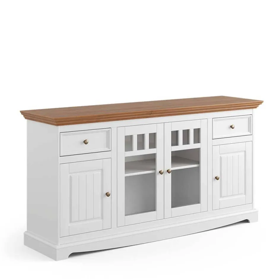 Pharao24 Wohnzimmerkommode Corao> Massivholzmöbel|Küchenkommode