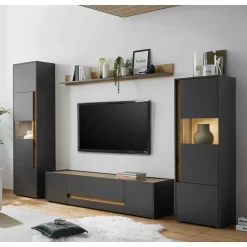 Pharao24 Wohnzimmermöbel Uzniana> Moderne Wohnwände|Wohnwand 250 Cm