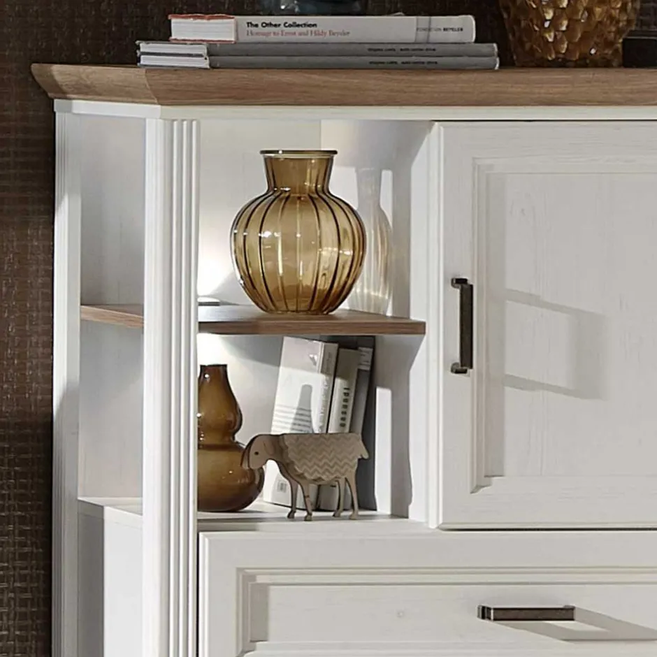 Wohnzimmerschrank|Wohnwand 300 Cm*Pharao24 Wohnzimmermöbel Vronata