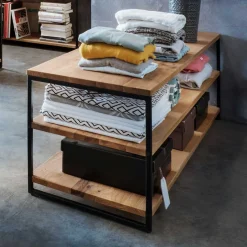 Wohnzimmerregale|Massivholzregale*Pharao24 Wohnzimmerregal Dairos