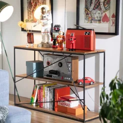 Pharao24 Wohnzimmerregal Slavrio> Wohnzimmerregale|Massivholzregale