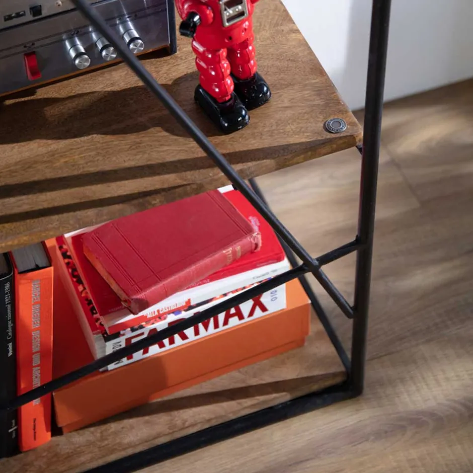 Pharao24 Wohnzimmerregal Slavrio> Wohnzimmerregale|Massivholzregale