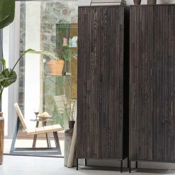 Vitrinenschrank|Wohnzimmervitrinen*Pharao24 Wohnzimmerschrank Foliage