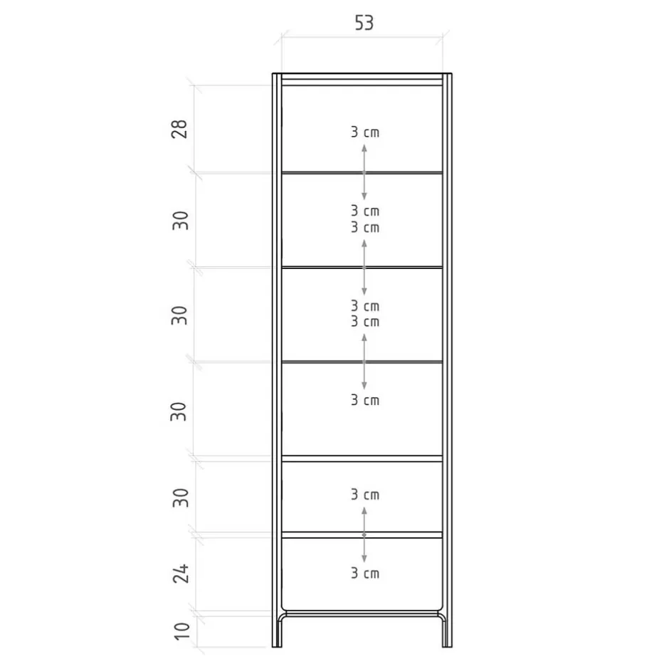 Stauraumvitrinen*Pharao24 Wohnzimmerschrank Korres