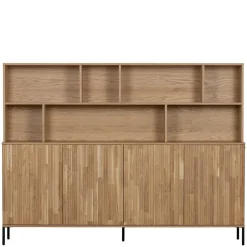 Wohnzimmerschrank|Wohnzimmervitrinen*Pharao24 Wohnzimmerschrank mit offenen Fächern Banyo