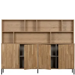 Wohnzimmerschrank|Wohnzimmervitrinen*Pharao24 Wohnzimmerschrank mit offenen Fächern Banyo