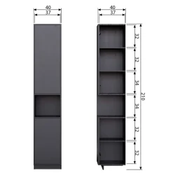 Pharao24 Wohnzimmerschrank modern Vreino><noscript><img width=