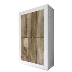 Wohnzimmervitrinen*Pharao24 Wohnzimmerschrank Yuelva