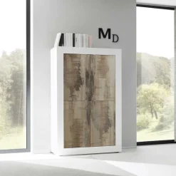 Wohnzimmervitrinen*Pharao24 Wohnzimmerschrank Yuelva