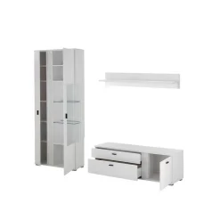 Moderne Wohnwände|Wohnwand 250 Cm*Pharao24 Wohnzimmerschrankwand Constantin