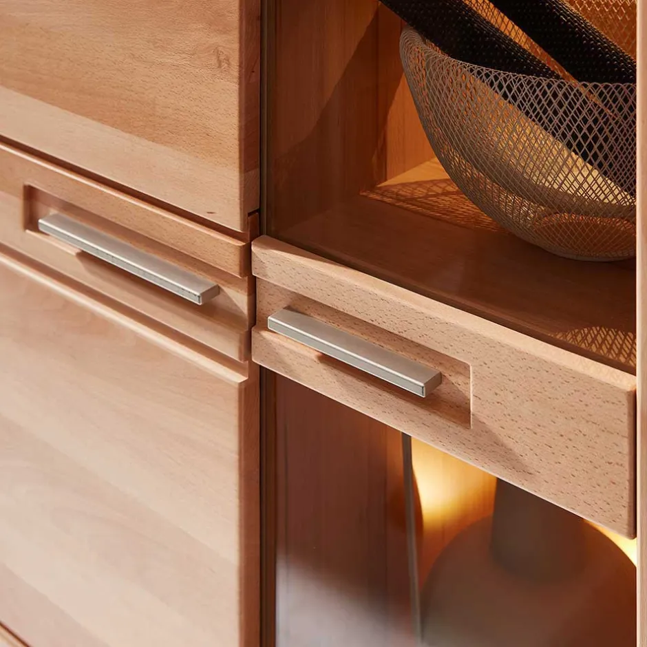 Pharao24 Wohnzimmerschrankwand Dressed> Wohnzimmerschrank|Wohnwand 350 Cm