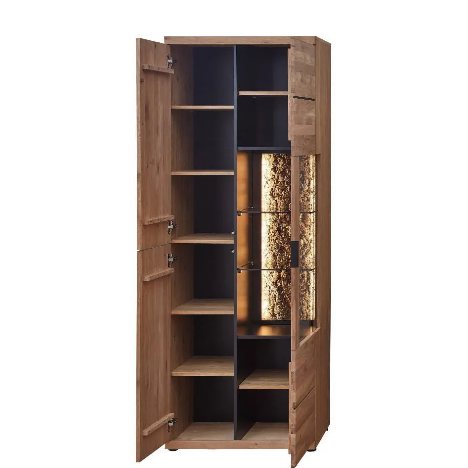 Moderne Wohnwände|Wohnwand 250 Cm*Pharao24 Wohnzimmerschrankwand Emly