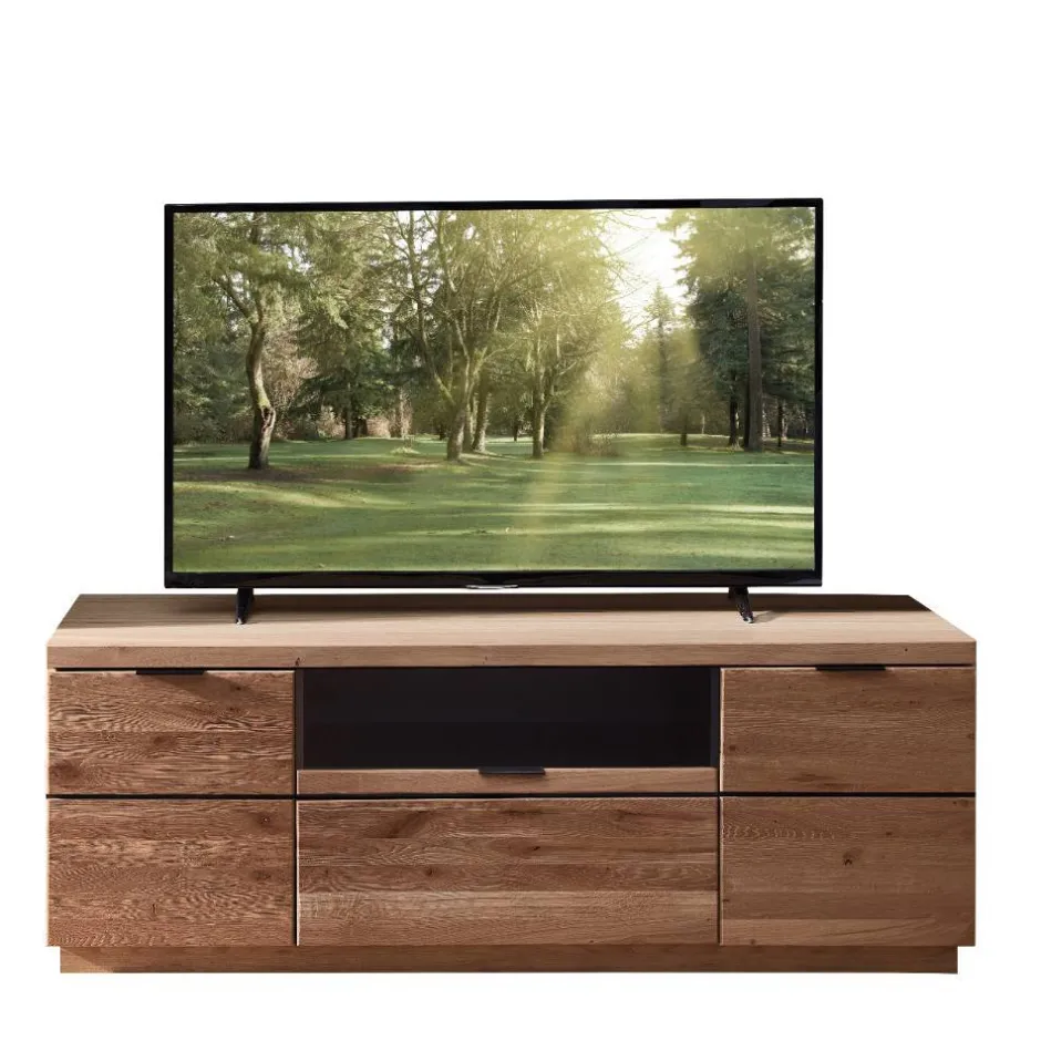 Moderne Wohnwände|Wohnwand 250 Cm*Pharao24 Wohnzimmerschrankwand Emly