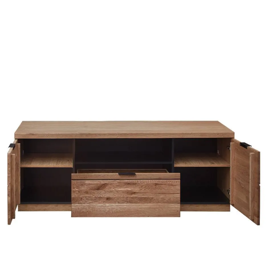 Moderne Wohnwände|Wohnwand 250 Cm*Pharao24 Wohnzimmerschrankwand Emly