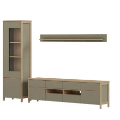 Pharao24 Wohnzimmerschrankwand Fine> Wohnwand 250 Cm