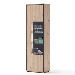 Wohnwand 250 Cm|Moderne Wohnwände*Pharao24 Wohnzimmerschrankwand Geronda