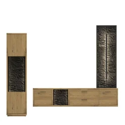 Pharao24 Wohnzimmerschrankwand Ostoro> Moderne Wohnwände|Wohnwand 250 Cm