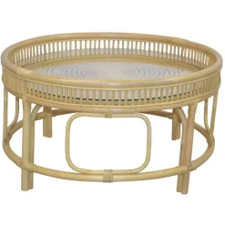 Glastische*Pharao24 Wohnzimmertisch Batleys