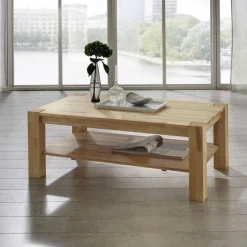 Wohnzimmertisch|Massivholztische*Pharao24 Wohnzimmertisch Panterra