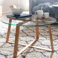 Pharao24 Wohnzimmertisch Sirenna> Glastische