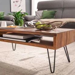 Wohnzimmertisch|Massivholztische*Pharao24 Wohnzimmertisch Tollow