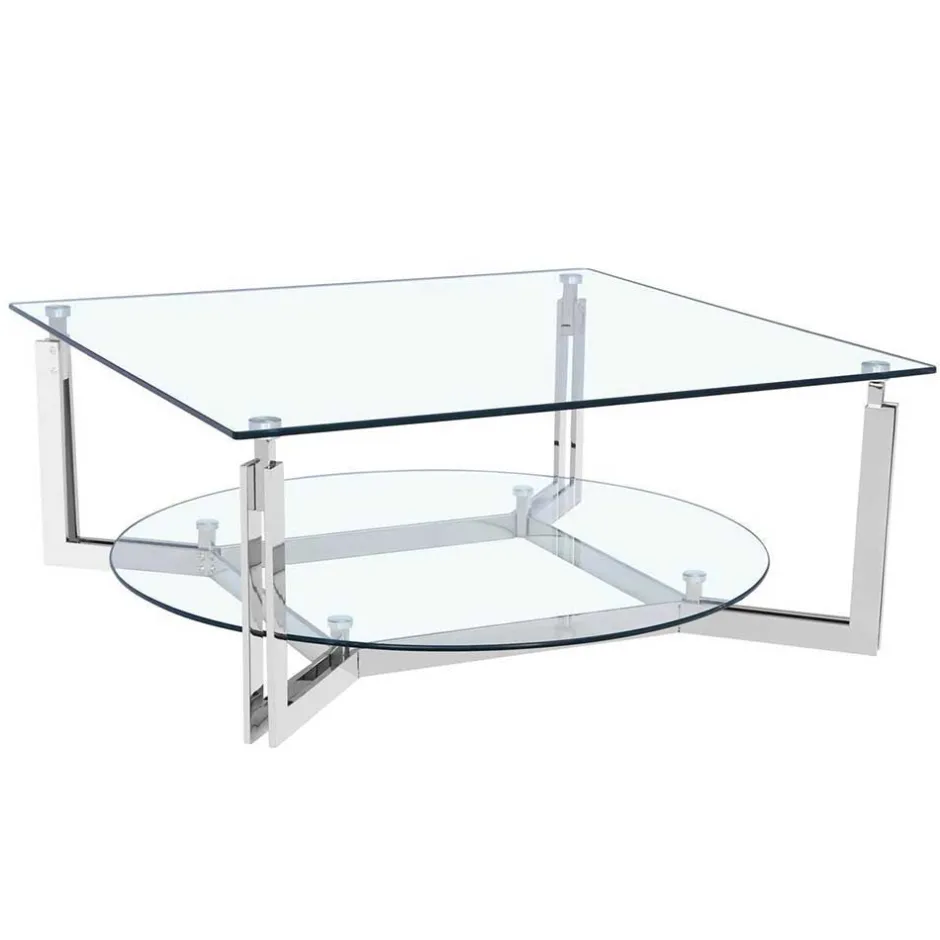 Pharao24 Wohnzimmertisch Uwida> Glastische