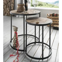 Telefontische|Wohnzimmertisch*Pharao24 Wohnzimmertische Mikana