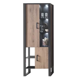 Pharao24 Wohnzimmervitrine Besi> Vitrinenschrank|Wohnzimmervitrinen