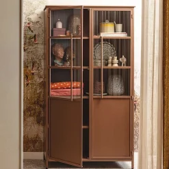 Stauraumvitrinen*Pharao24 Wohnzimmervitrine Calexia