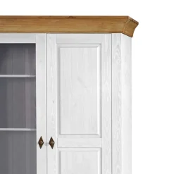 Massivholzmöbel|Wohnzimmerschrank*Pharao24 Wohnzimmervitrine Constanta