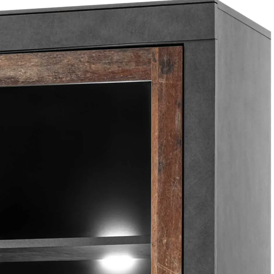 Pharao24 Wohnzimmervitrine Frondito> Vitrinenschrank