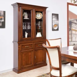 Pharao24 Wohnzimmervitrine Jenna> Wohnzimmerschrank|Vitrinenschrank