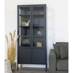 Pharao24 Wohnzimmervitrine Lucasz> Vitrinenschrank|Stauraumvitrinen