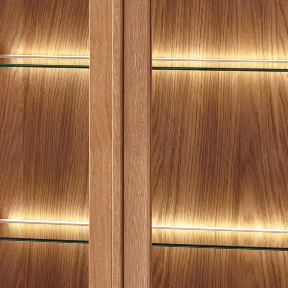 Vitrinenschrank|Stauraumvitrinen*Pharao24 Wohnzimmervitrine modern Belafoma