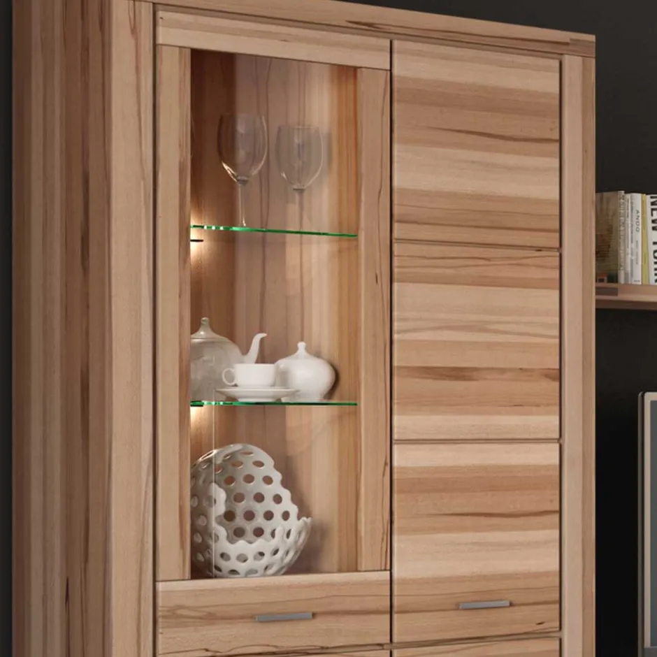 Wohnzimmerschrank|Massivholz Schränke*Pharao24 Wohnzimmervitrine Pronita