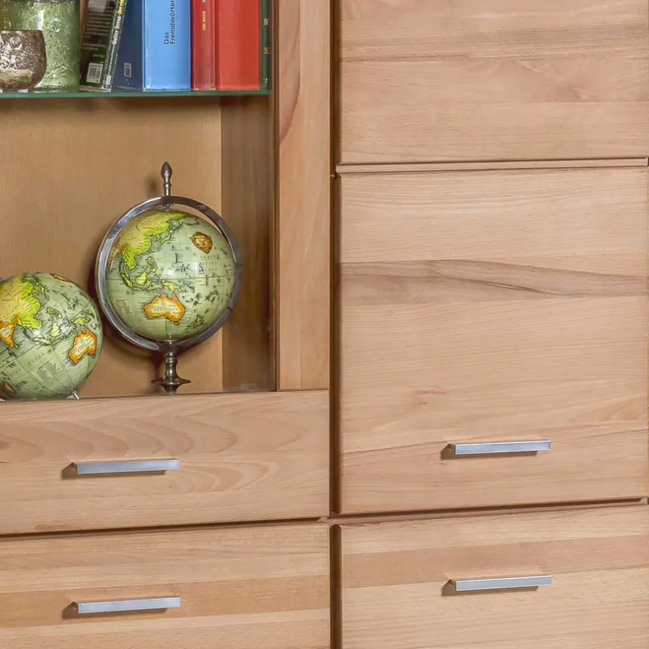 Wohnzimmerschrank|Massivholz Schränke*Pharao24 Wohnzimmervitrine Pronita