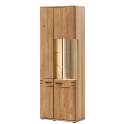 Wohnzimmerschrank|Massivholz Schränke*Pharao24 Wohnzimmervitrine Wupnia