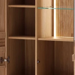 Wohnzimmerschrank|Massivholz Schränke*Pharao24 Wohnzimmervitrine Wupnia