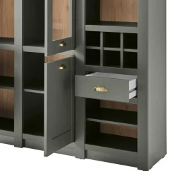 Wohnzimmervitrinen*Pharao24 Wohnzimmervitrinenschrank Vashina