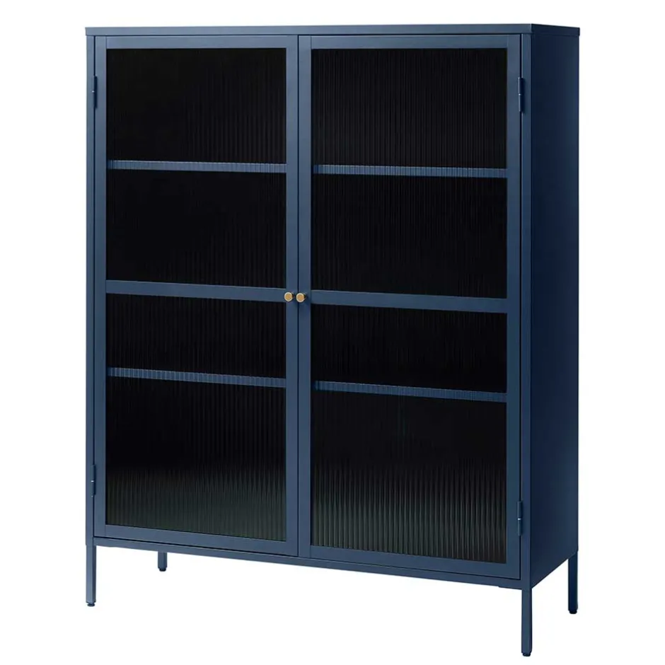 Vitrinenschrank|Highboards*Pharao24 Wohnzimmervitrinenschrank Malerian